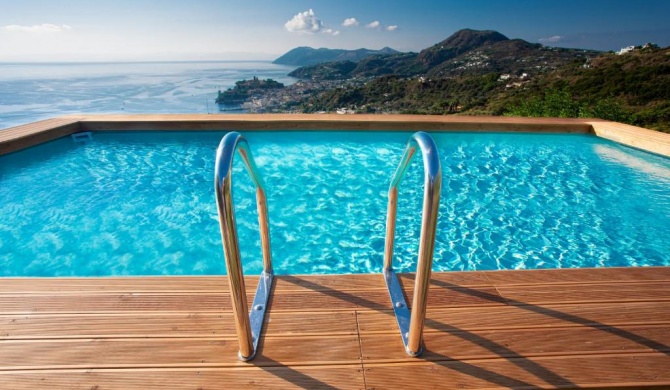Stunning, elegant villa in Lipari with pool