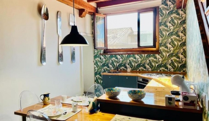 Loft su 2 piani ubicato nel cuore di Lucca