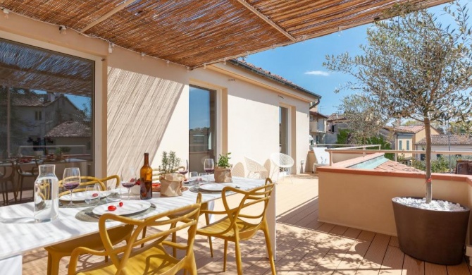 Lunam Penthouse in centre