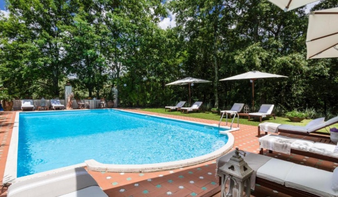 Villa Carciofaia, Charming Luxury Tuscan Villa with Pool surrounded by Vineyards with Views over Lucca Town