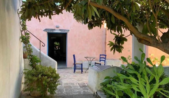 House Il Mandarino, terrace overlooking the sea